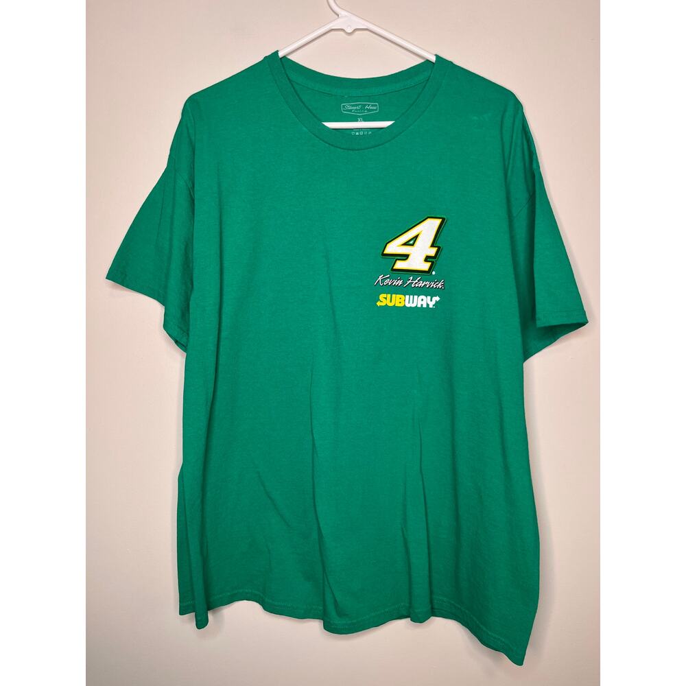 Kevin Harvick Stewart-Haas Subway Restaurant NASCAR Racing Motorsports Shirt XL